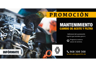 Cambio de aceite y filtro